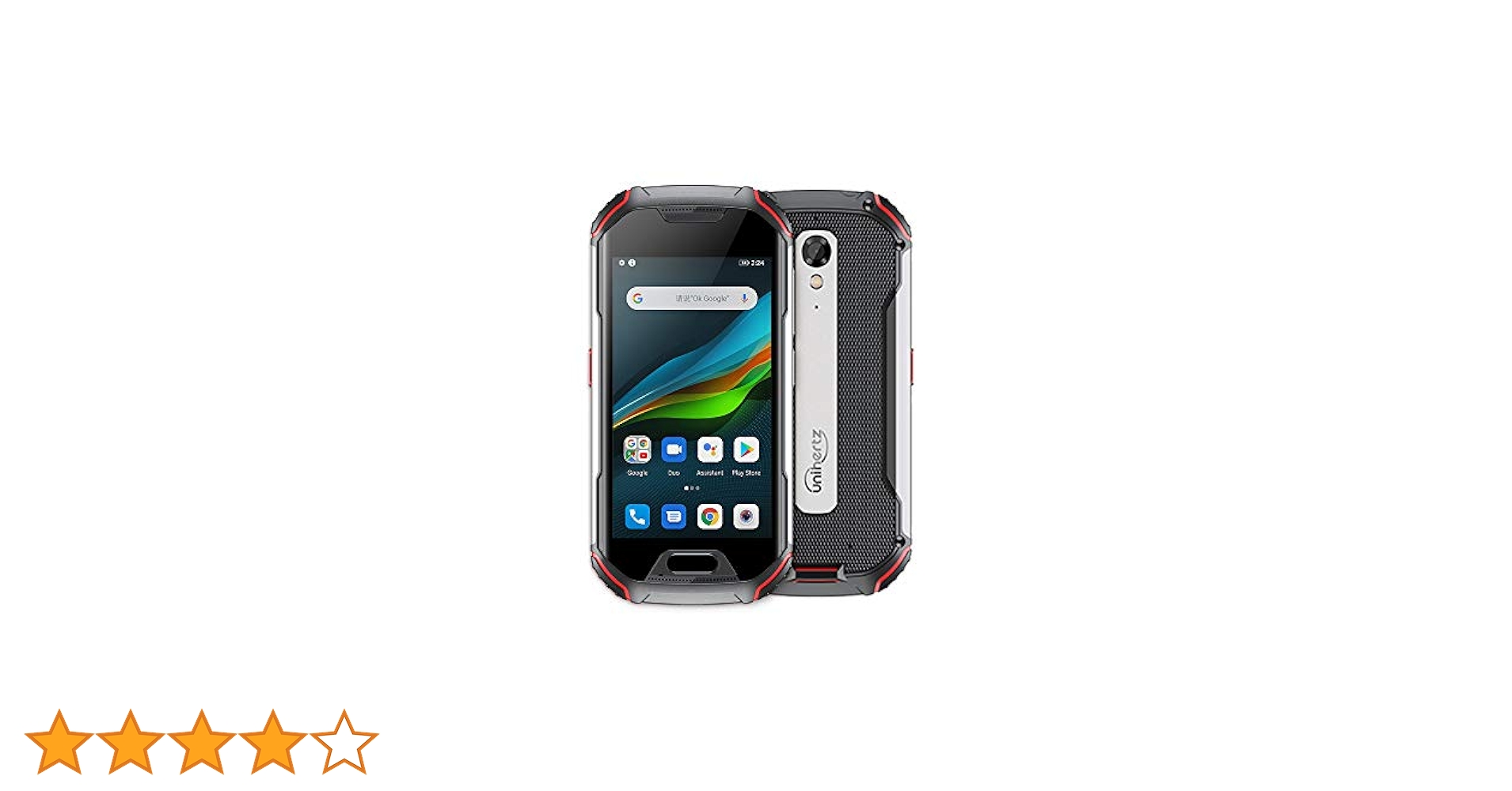 unihertz ATOM 世界最小タフネススマホ　SIMフリー Amazon | Unihertz Atom L 6GB+128GB、タフネススマホ